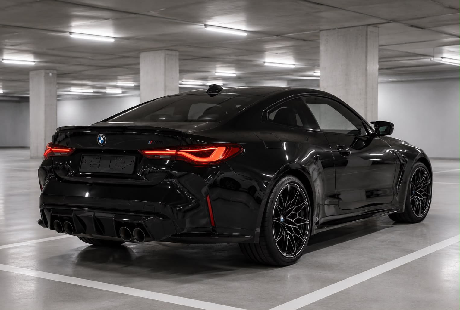 BMW M4 Heckansicht