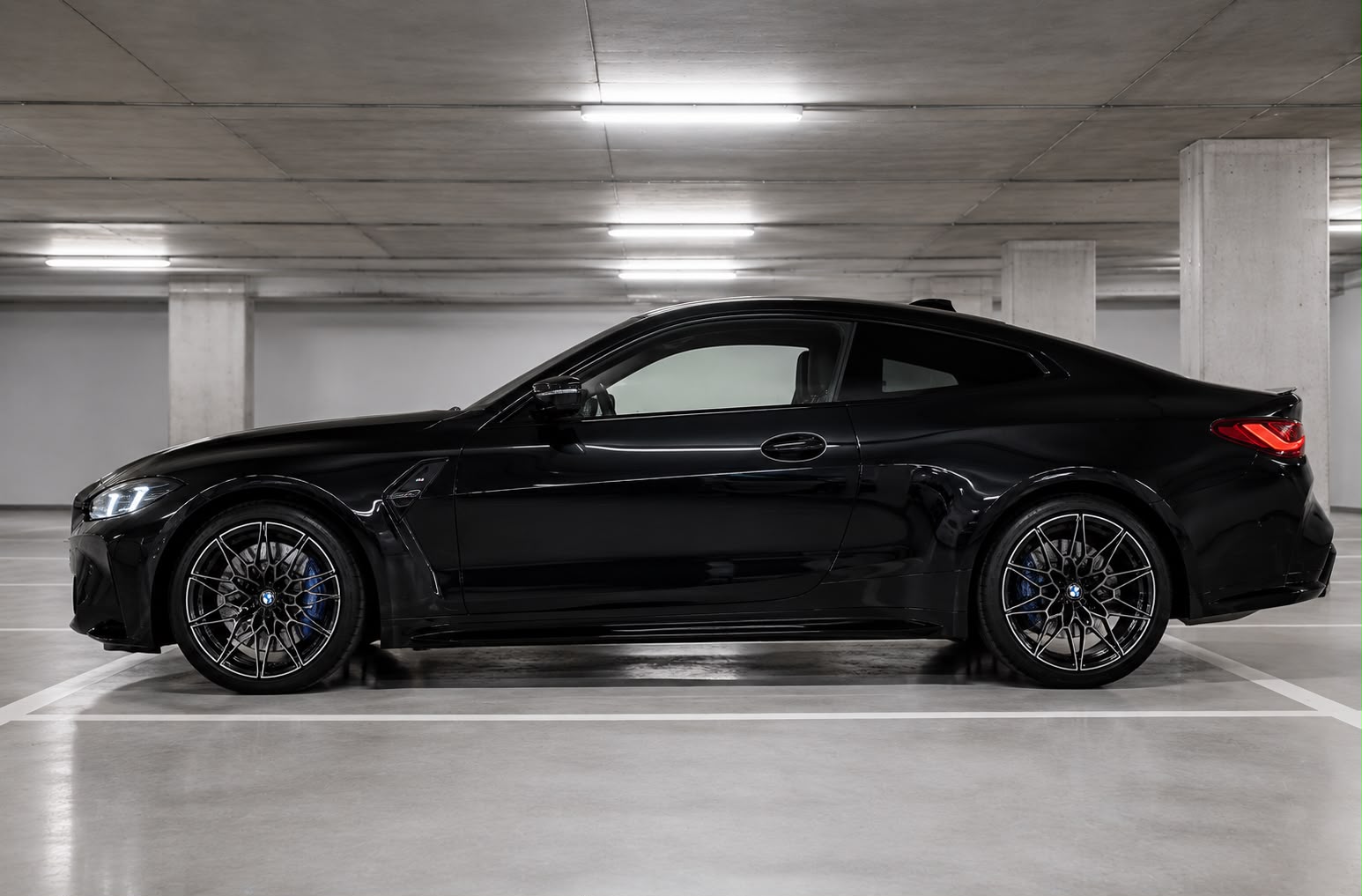 BMW M4 Competition Seitenansicht